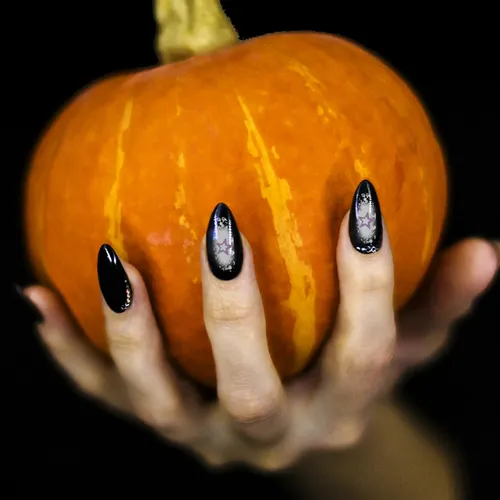 Set De 3 Stickers De Uñas De Halloween Temáticos De Terror