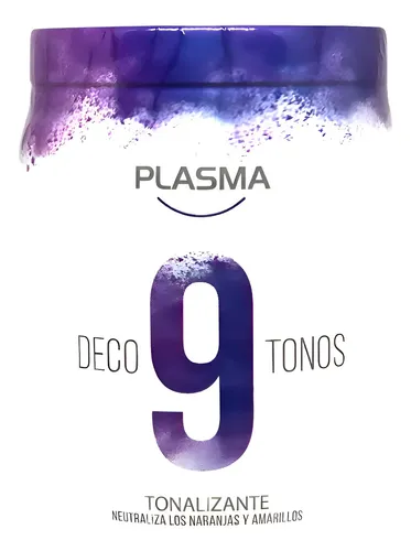 Decolorante Plasma Tonalizador 9 Tonos 500grs Formula Italia