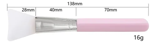 Brocha Silicona Mascarilla No Absorbe Espátula