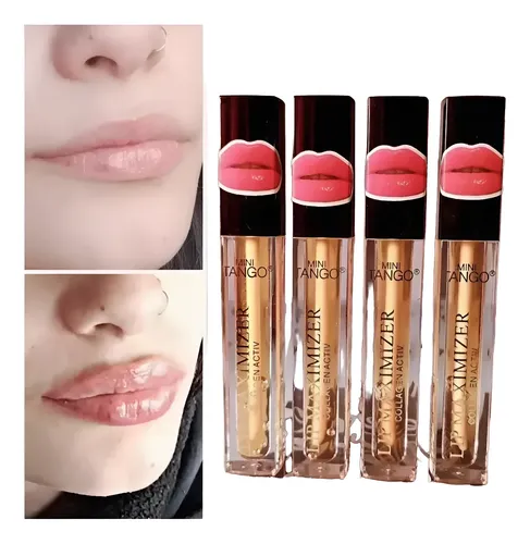 Labial Gloss Voluminizador Labio Colageno Activo Lip Maximiz