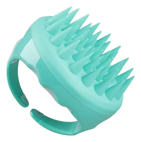 Cepillo Masajeador De Silicona Para Crecimiento Del Cabello