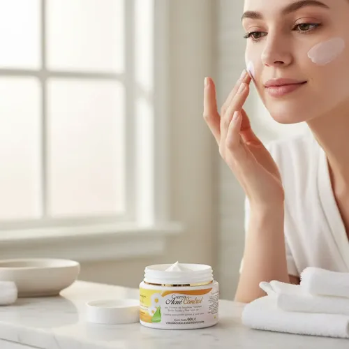Crema Acné Control Vida Natural 60cc Para Piel Grasa