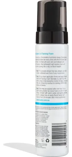 Espuma Autobronceadora Bondi Sands 200 Ml Aloe Vera Y Coco