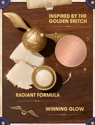 Set de Maquillaje Sheglam Harry Potter Segunda Edición, Kit de 9 Piezas Hipoalergénicas para Rostro con Maletín