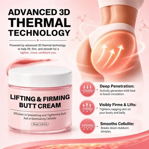 Crema Anticelulítica Con Tecnología 3d Para Muslos Y