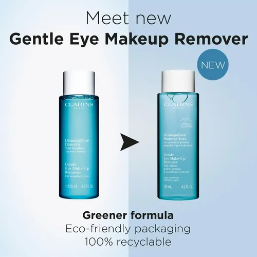 Desmaquillante Clarins Gentle Eye 125ml Para Todo Tipo De Pi
