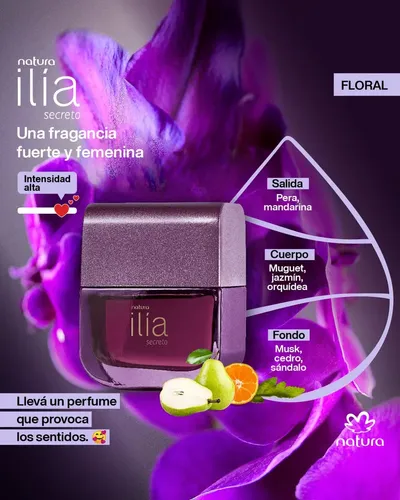 Eau De Parfum Natura Ilía Secreto