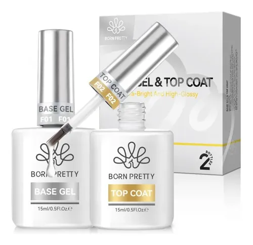 Base Y Capa Superior Ffborn Pretty De Cristalcc De 15 Ml