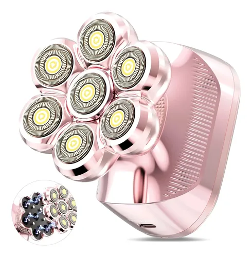 Afeitadora Eléctrica 7d Para Mujer, Maquinilla De Afeitar El