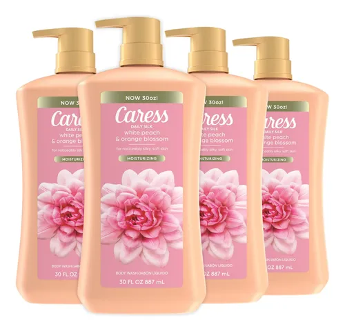 Gel De Baño Caress Daily Silk White Peach & Orange Blossom 9