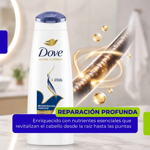 Shampoo Dove Reconstrucción Completa X 400 Ml