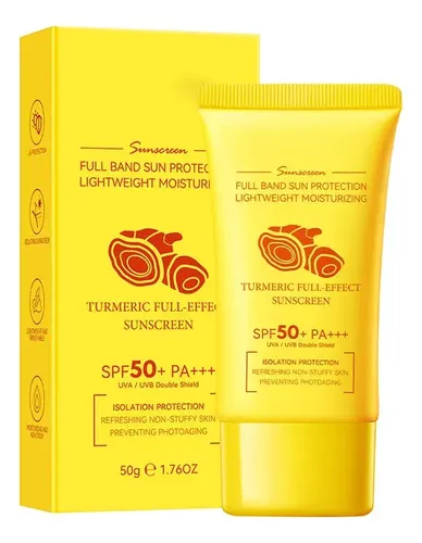 Protector Solar Facial Cúrcuma Fps 50+
