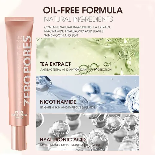 Caizhuang Imprimador Facial Mate Vegano De Larga Duración,
