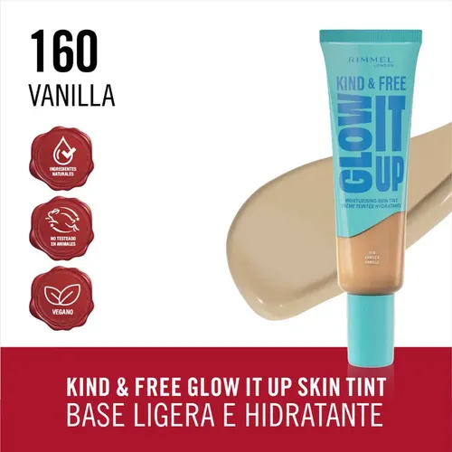 Kind & Free Glow It Up 160 Vainilla