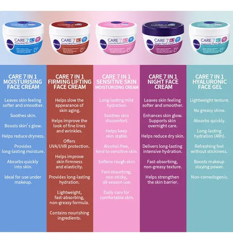 Moisturizing Face Cream For Dry Sensitive Skin, #4, 100ml