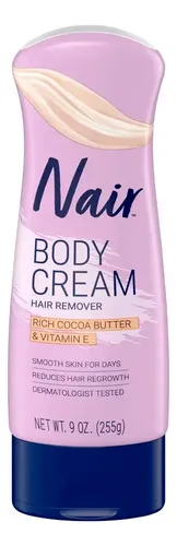 Nair Body Cream Cocoa Crema Depilatoria Corporal 255g