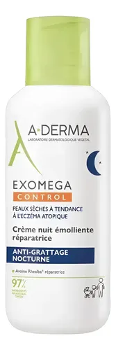 A-derma Exomega Control Crema De Noche Emoliente X400ml