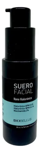 Biobellus Suero Facial Nano Hialurónico Antiedad para Piel Seca 30ml