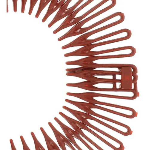 12 Peines Elásticos Para El Cabello: Máquina Para Hacer Moño