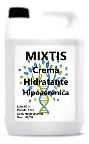 Crema Hidratante Hipoalergénica Facial X 5