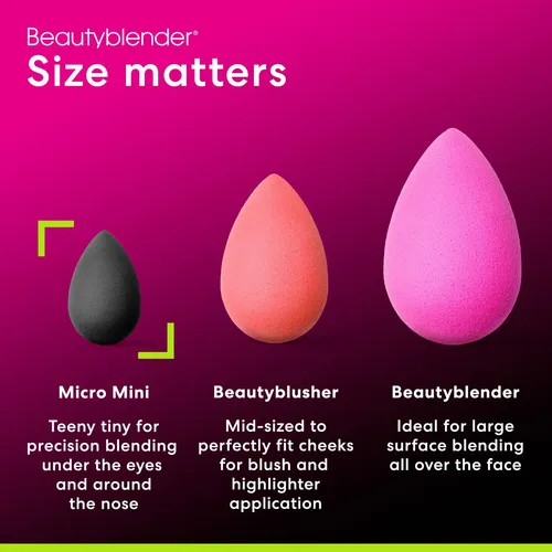 Beautyblender Micro Mini Pro Esponjas Maquillaje Pack 2