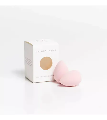 Mini Esponjas Maquillaje Corrector Blender Melody Scher X2