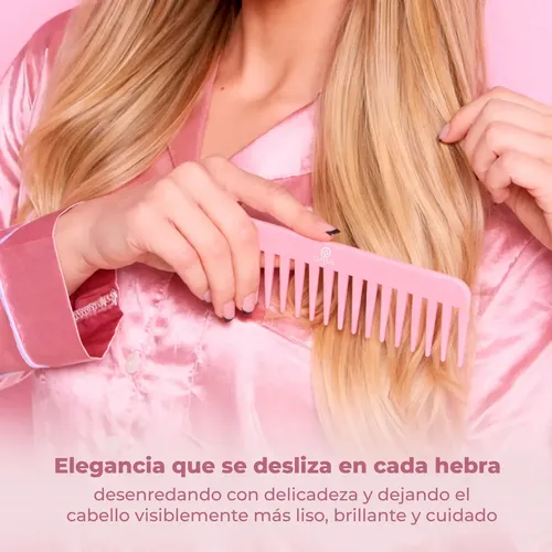 Cepillo Desenredante Antifrizz + Peine For Cabello Humedo
