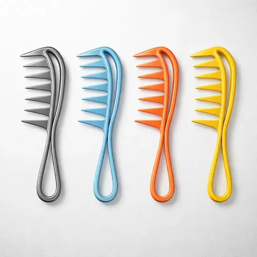 Peine Afro Para Cabello Rizado Y Lacio