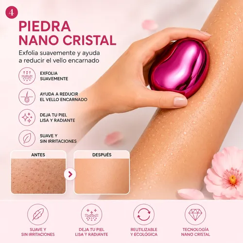 Depiladora Facial + Perfilador Cejas + Piedra Nano – Kit X3