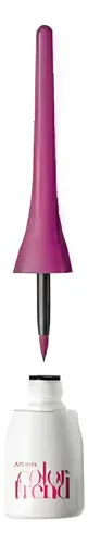 Avon Delineador Líquido Para Ojos Acabado Metalizado Color Rosa Metálico