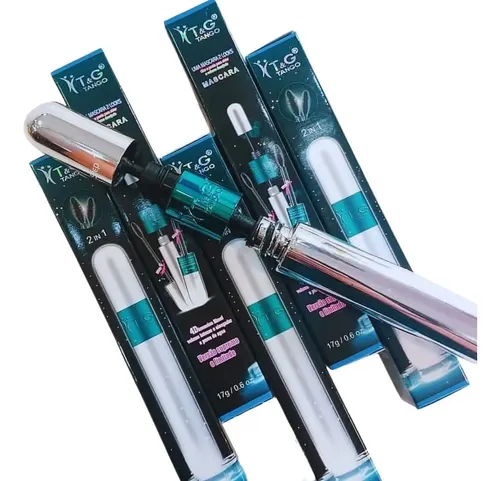 Máscara Pestañas Rimel Tango 4d Brasil Rekabeauty Color Negro