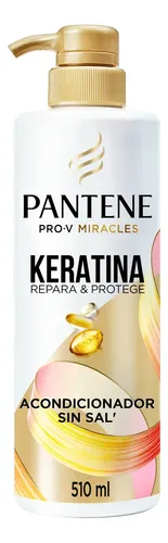 Acondicionador Sin Sal Pantene Keratina Provitamina B5 510ml