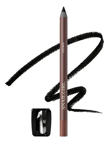 Lápiz Delineador Gel Para Ojos Negro Wiyakwnry Con
