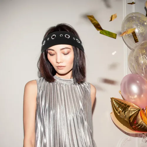 Bandanas Elásticas De 3 Piezas Con Ojales Huecos – Punk !