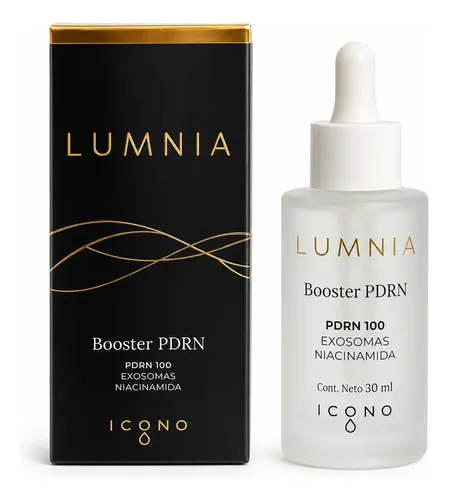 Booster Serum Pdrn Exosomas Niacinamida X30 Lumnia Icono Todo Tipo De Piel Día