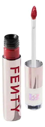 Labial Líquido Mate Fenty Beauty Icon Velvet Color Rojo The MVP