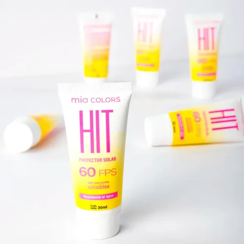 Mia Colors Hit Protector Solar Resistente Al Agua Fps60 30ml