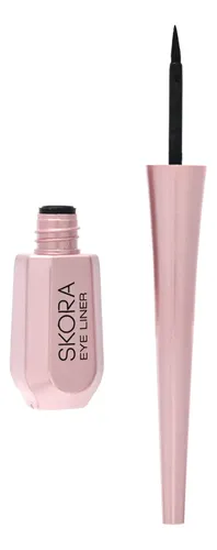 Delineador De Ojos Pluma Liquido Negro Maquillaje Skora