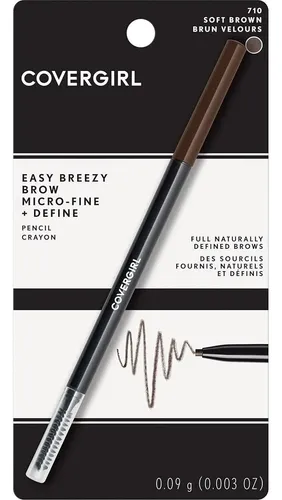 Lápiz De Cejas Micro-fino Y Definidor Covergirl Easy