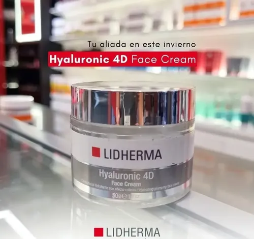 Lidherma Hyaluronic 4d Crema Hidratante Relleno Hialuronico
