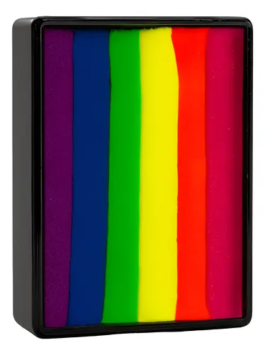 Maquillaje Fluo Neon Artistico Cremoso 6 Colores Barra Uv