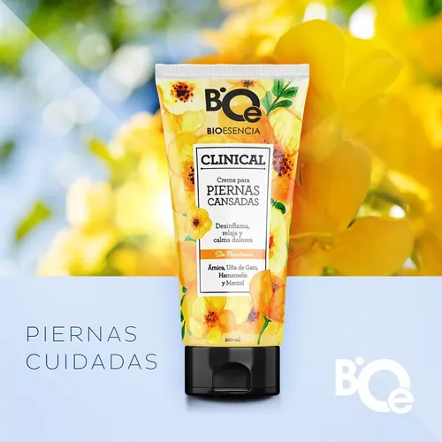 Crema Piernas Cansadas Arnica Uña De Gato Bioesencia