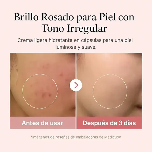 Medicube Crema Pdrn Pink Collagen Capsule Todo Tipo De Piel