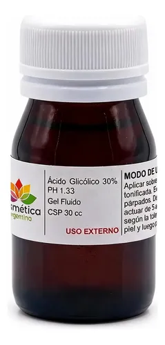 Acido Glicolico 30% Peeling Acne Arrugas Estrias Cicatrices