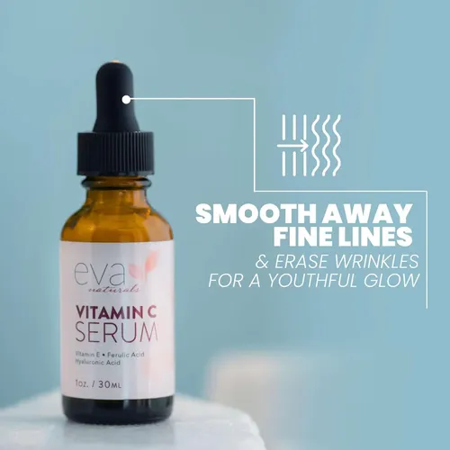 Paquete De Sérum Eva Naturals Con Péptido De Vitamina C Y Ni