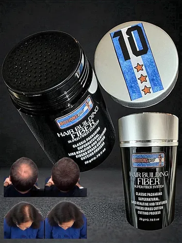 Kit  Fibras Capilares Alopecia Billions Pro Simil Toppik