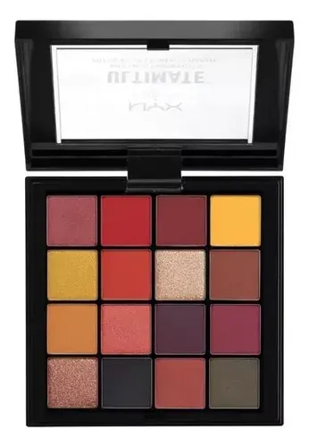 Sombra de ojos NYX Professional Makeup Paleta Ultimate Shadow Palette