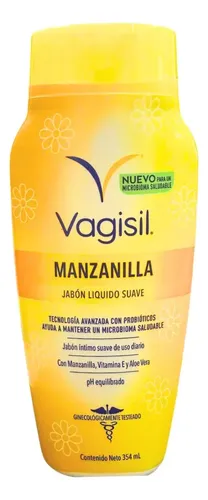 Jabón Íntimo Líquido Vagisil Manzanilla 354ml