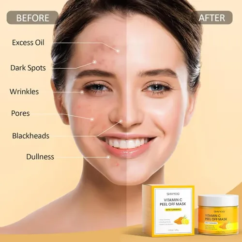 Mascarilla Facial Peel Off Beautyturess Vitamina C Y