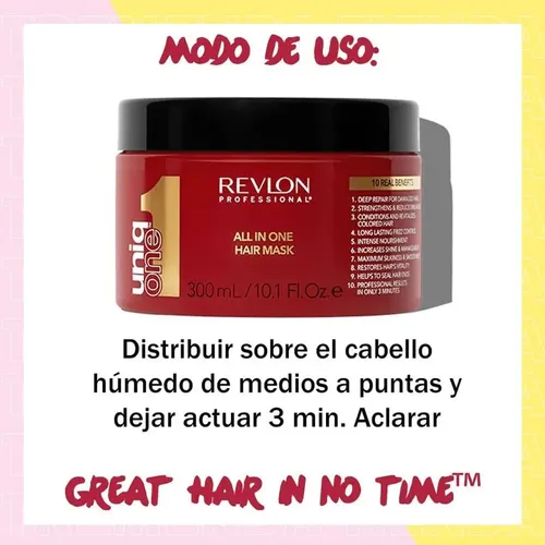 Mascarilla Capilar Revlon All In One 300 Ml